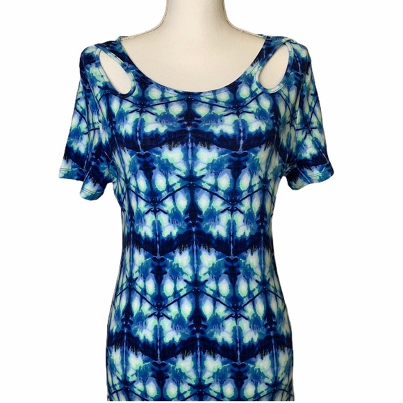 Rafaella Cutout Tie-Dye Dress Size: Medium - Picture 4 of 16